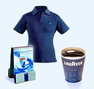 Reklamní předměty ke kávovarům